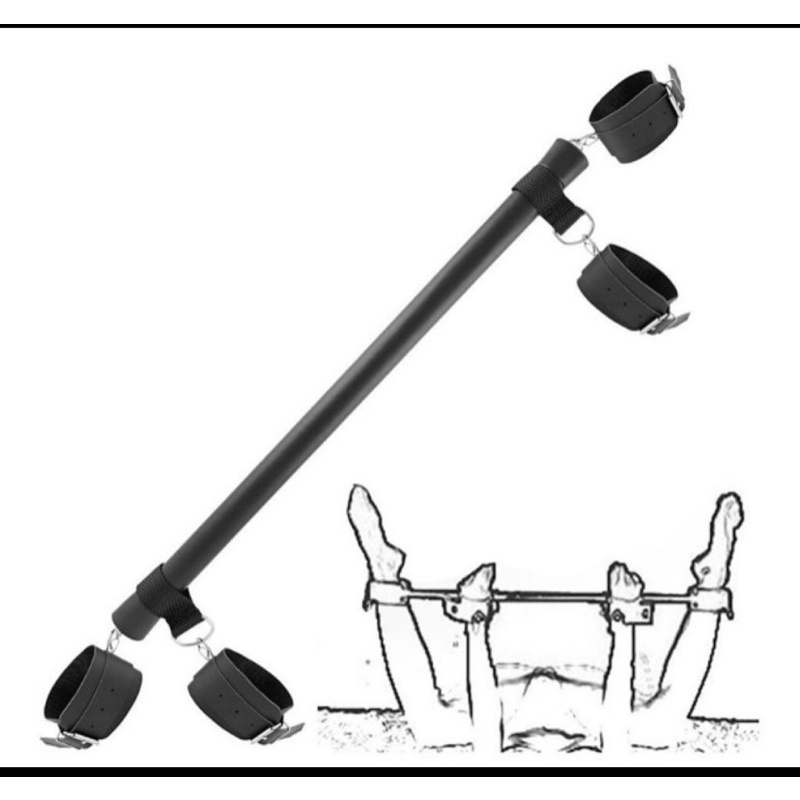 Separador De Pernas E Mãos 50cm Fetiche Bdsm Sado Escorrega O Preço