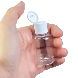 100 Mini Frascos de Plástico 30ml Cilíndrico com Tampa Fliptop P/ Lembrancinhas em Oferta na Shopee
