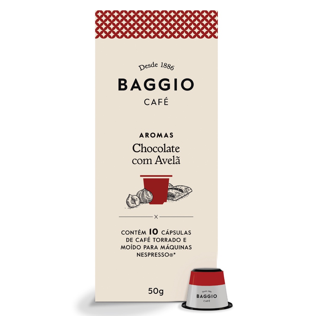 Cápsulas Cafe Gourmet Baggio Aromas Para Cafeteira Nespresso