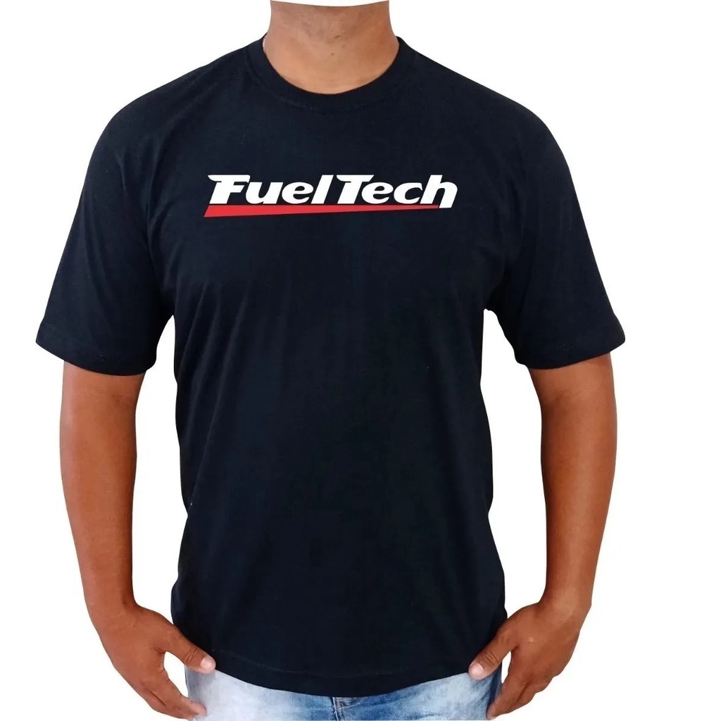 Camiseta Fueltech Camisa Carro Esportivo Arrancada Algodão