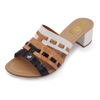 Tamanco Feminino Croco Entrelaçado Conforto em Oferta na Shopee