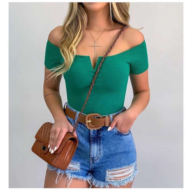Kit com 10 Body Blusa Feminina Atacado Revenda