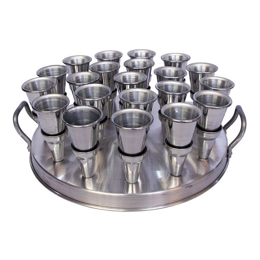 Forma Para Pizza Cone 8cm Aluminio 21 Pizzas Gastrobel