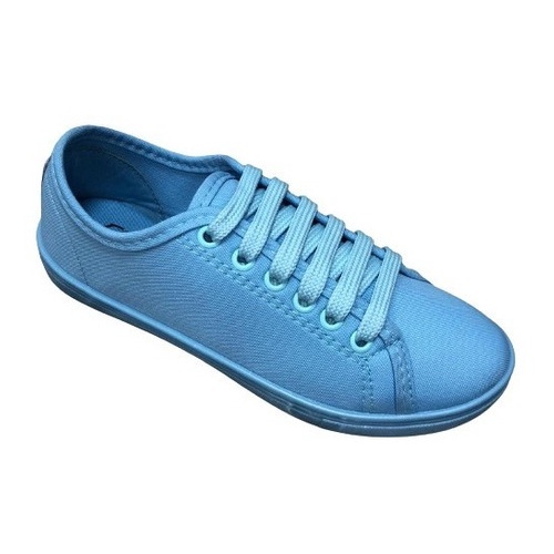 Tenis Casual Feminino Floratta Todo Azul Claro Com Sola Azul Shopee Brasil