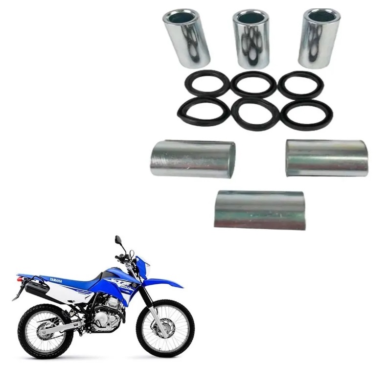 Kit Bucha Balança Pro-link C/ Retentor Yamaha Lander 250 tenere 250 xtz 150 crosser 12 peças