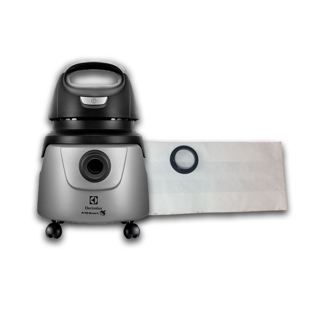 3 Sacos Descartáveis Compatíveis Para Aspirador de Pó Electrolux A10N1 (Bocal de Encaixe de 4,5 cm)
