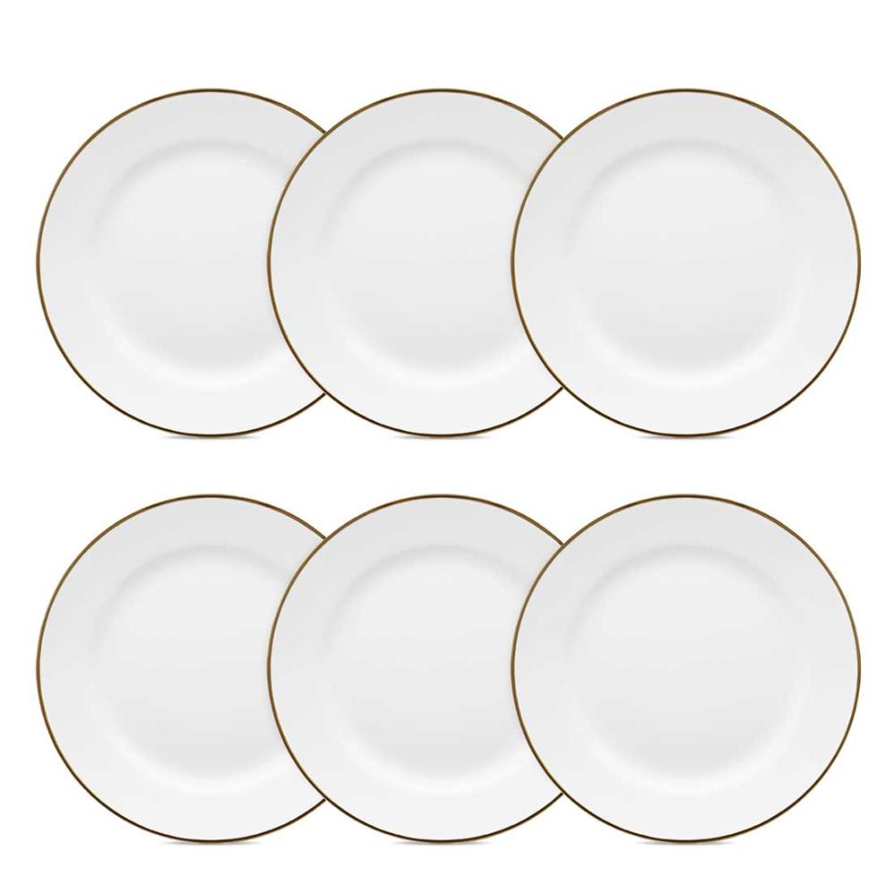 Conjunto de 6 Pratos Sobremesa 22cm Flamingo Sofia em Oferta na Shopee