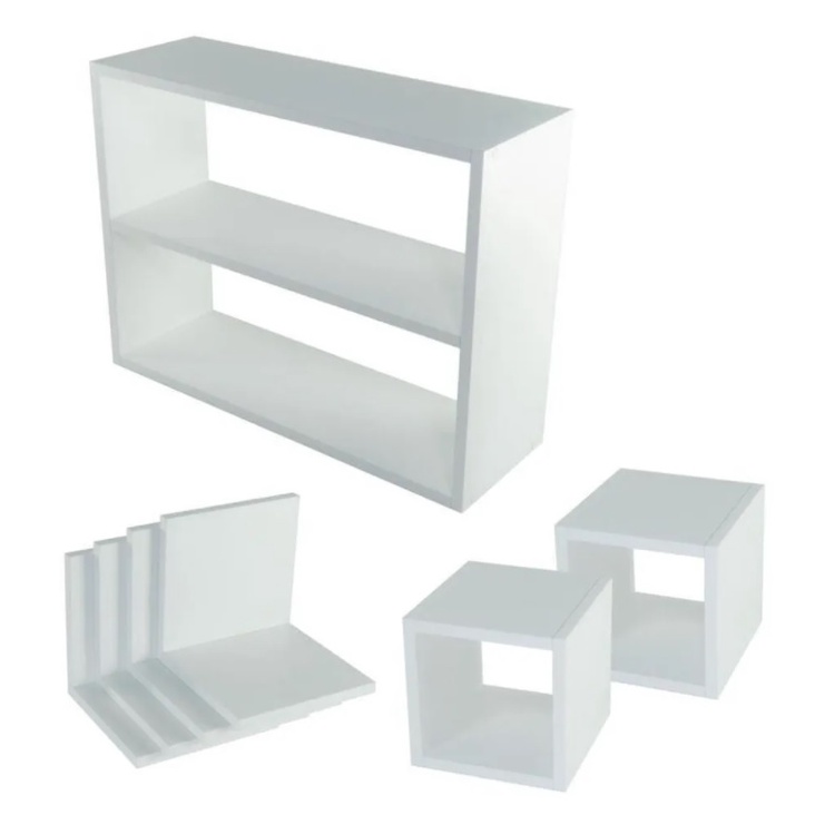 Kit Nicho Prateleira Mdf Branco Cm Profundidade Mdf Shopee Brasil