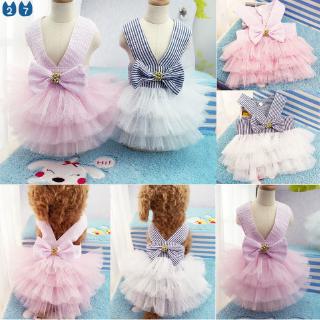 Roupas De Verão Para Cães De Estimação Vestido De Cachorro Festa De Aniversário De Casamento Primavera