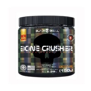 Pré Treino Bone Crusher - Nova Fórmula 150g - Black Skull