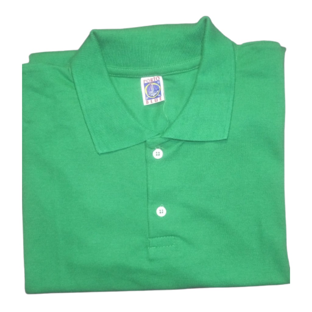 Camisa Polo Verde Piquet Otima Sem Logo  Pronto Envio  Gola Polo Masculina