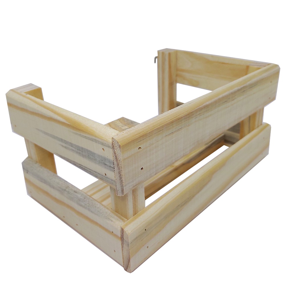 Cachepô Madeira Removível para Floreira Jardim Vertical Grande 25cm - Promoção