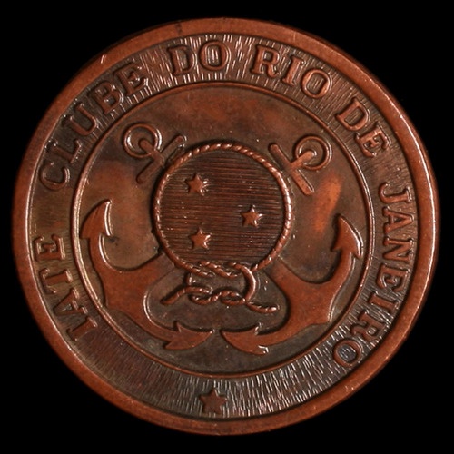 Medalha Alusiva Ao Iate Clube Do Rio De Janeiro