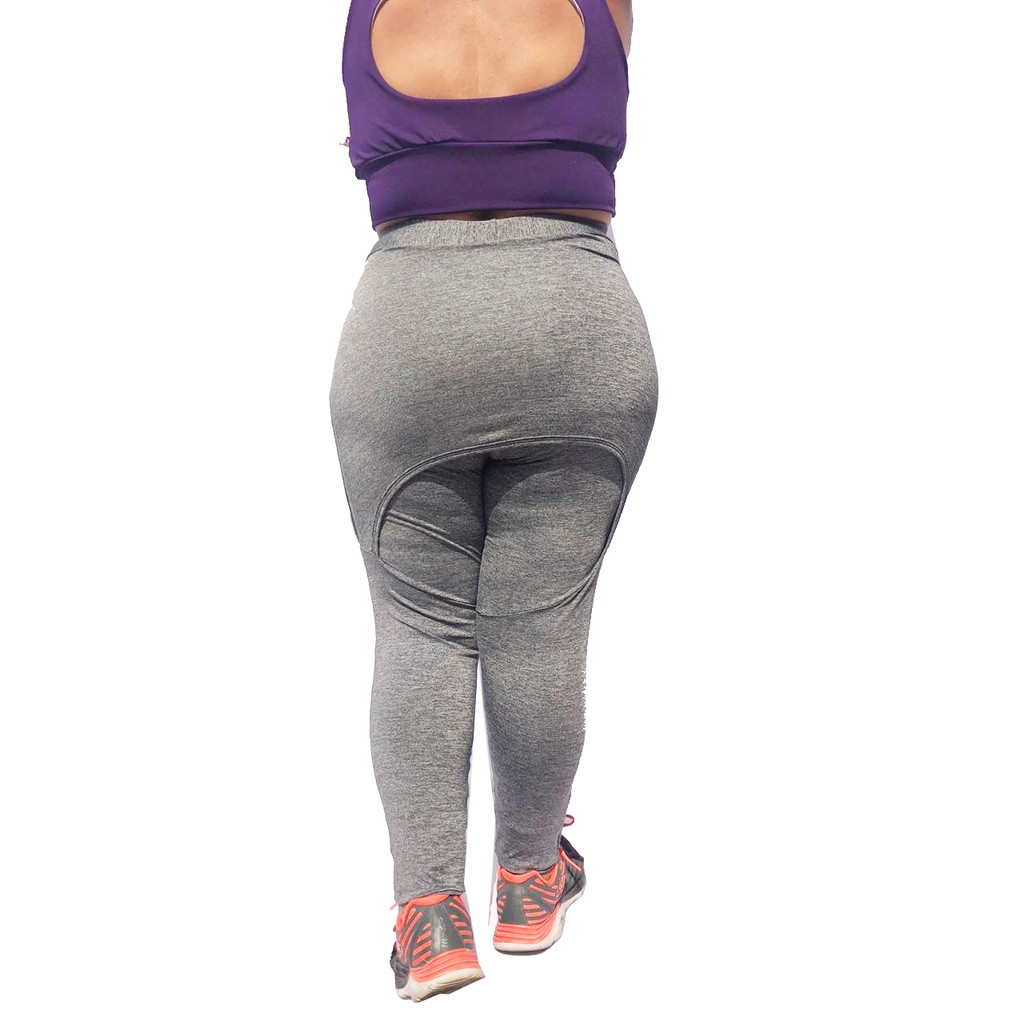 calça legging com saia plus size