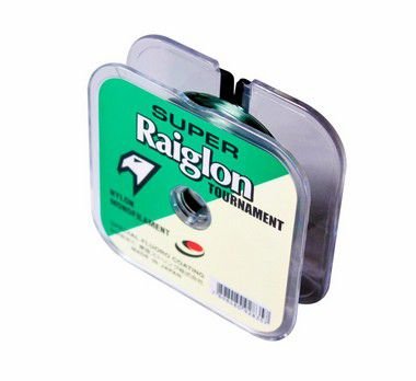 Linha Monofilamento Super Raiglon Tournament Verde 100m Alta Resistência Revestida com Fluorcarbono