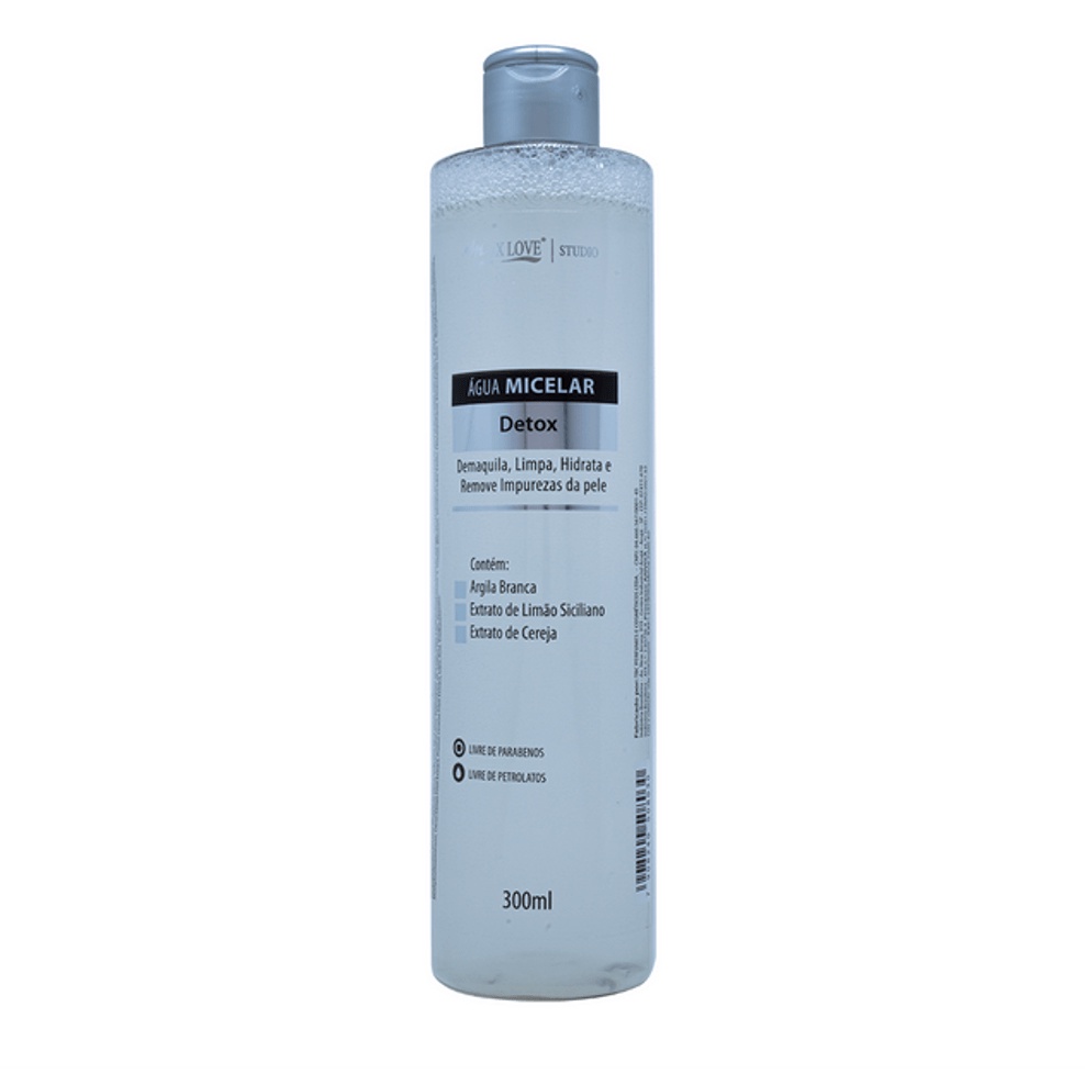 Maquiagem Para demaquila ÁGUA MICELAR DETOX