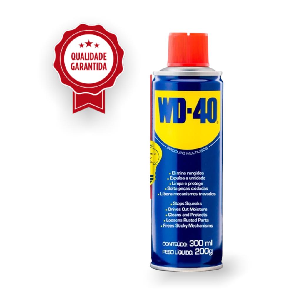 Wd40 Spray Produto Multiusos - Desengripa Lubrifica 300ml