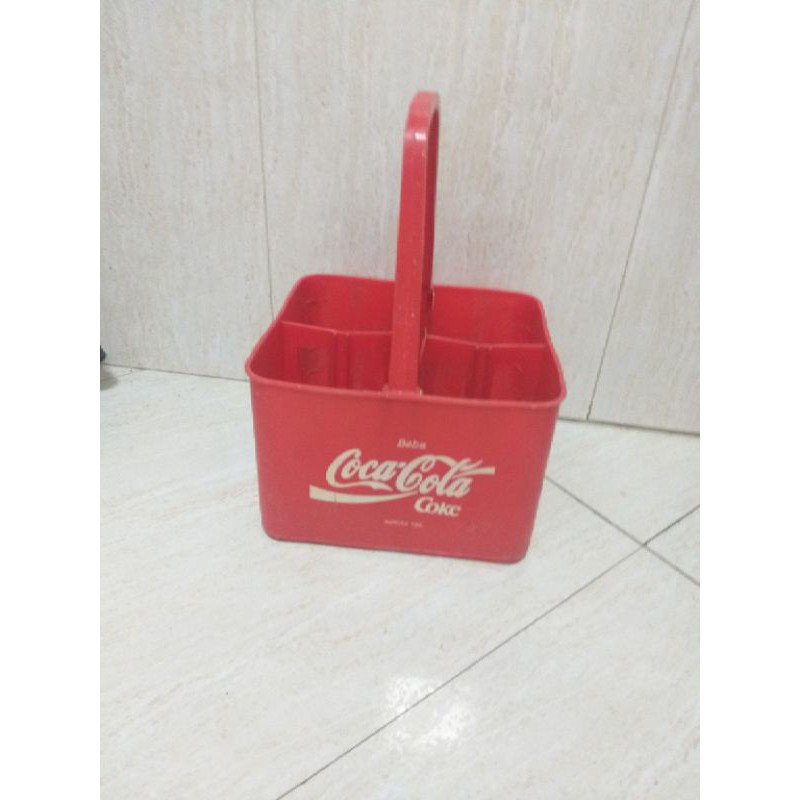 Engradado antigo coca cola.