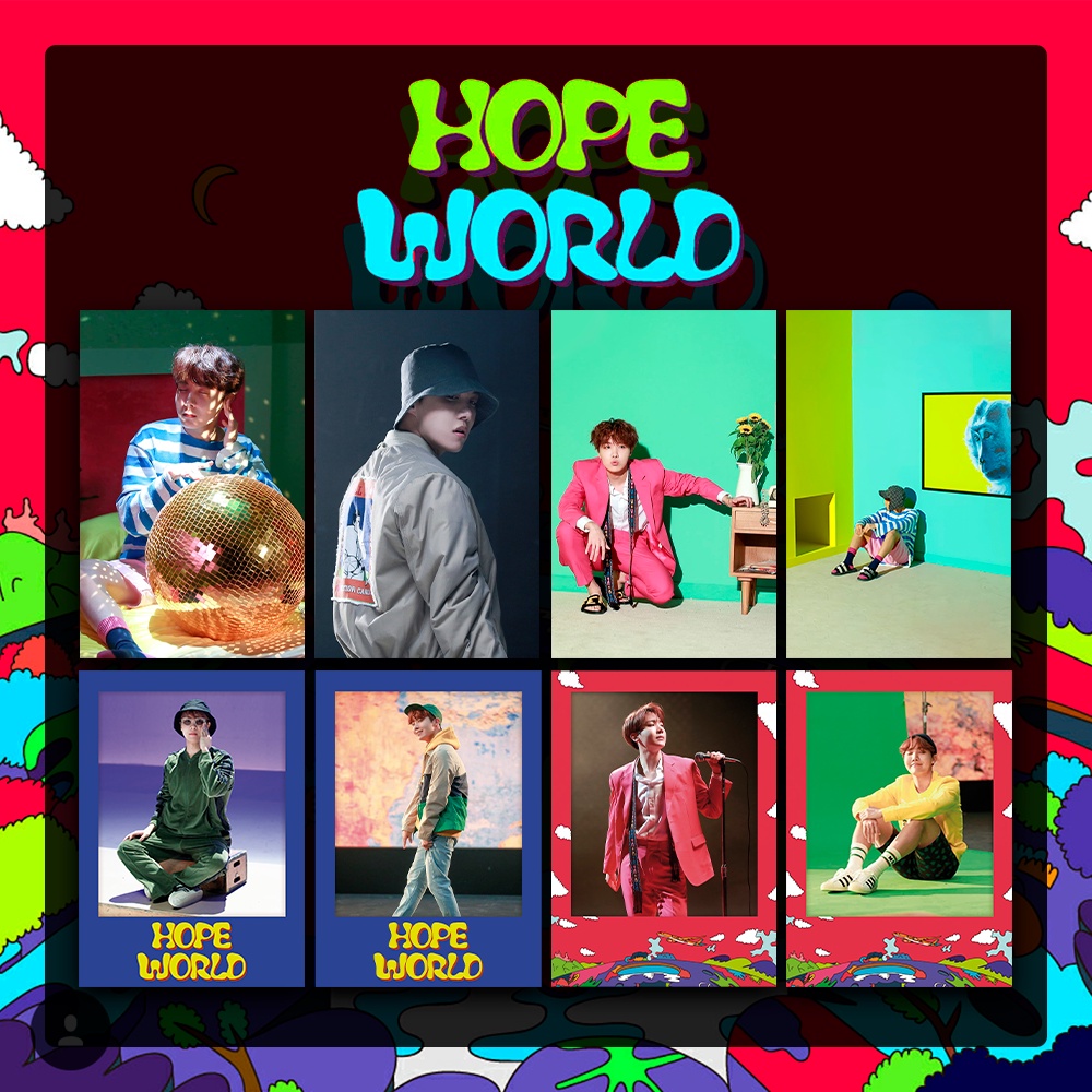 Kit Fanmade Hope World Bts Jhope Hoseok | Shopee Brasil