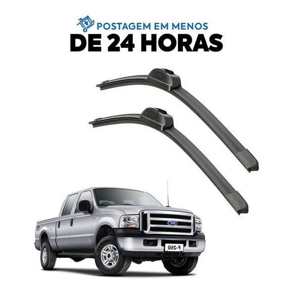 Kit Palheta Limpador Parabrisa F250 1998 a 2012