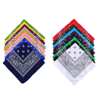 Bandana/ Lenços Feminino E Masculino Para Cabeça E Rosto Várias Cores