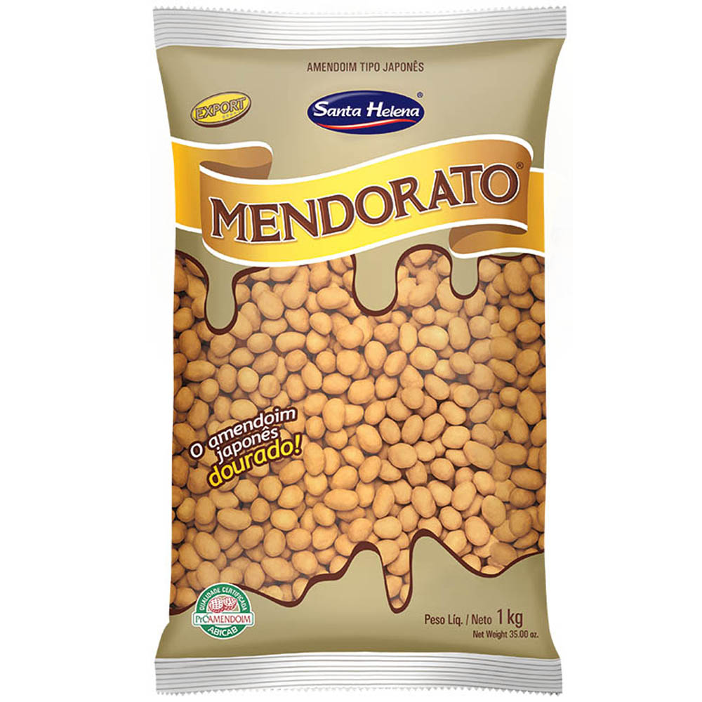 Amendoim Crocante Mendorato 1,01kg - Santa Helena