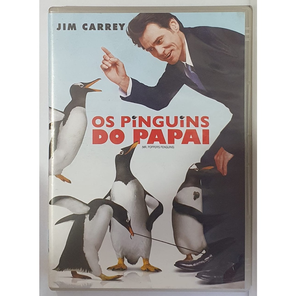 Dvd Os Pinguins Do Papai (seminovo)