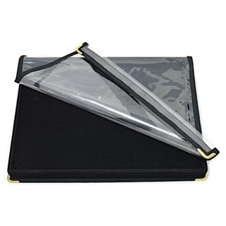 Bandeja Grande 37x27x3 cm - para Anéis  - Veludo com Capa transparente em Oferta na Shopee