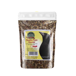 Torneio Nutrição - Pássaro Preto Especial - 400g