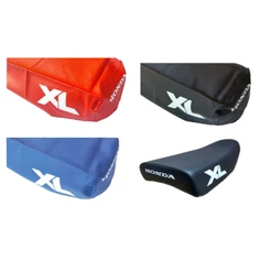 Capa Do Banco No Modelo Original Honda - Xl 125/Xls 125-Cores Azul/Preto/Vermelho