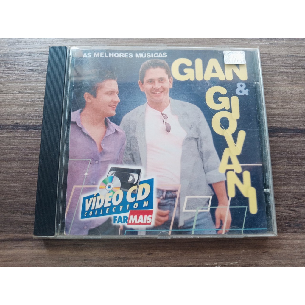 CD Gian e Giovani As melhores Músicas de Gian e Giovani