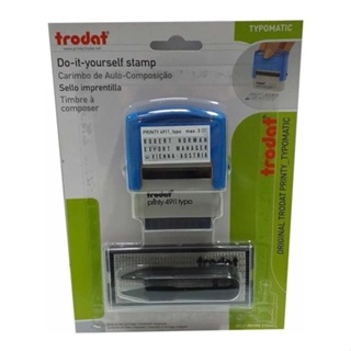 Carimbo Automático Trodat 4911 Typo em Oferta na Shopee