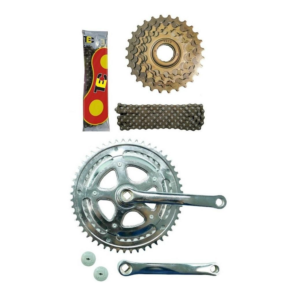 Kit Pedivela Caloi Monark 10 Corrente Catraca Speed Antigo