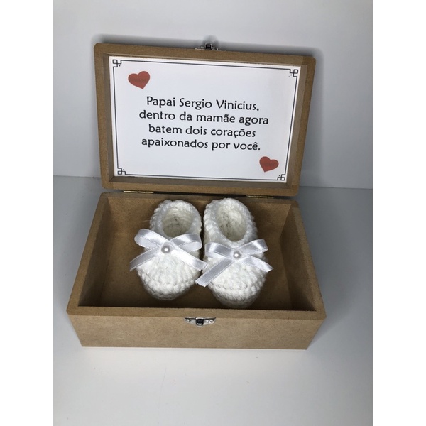 Caixa anúncio de gravidez Nude