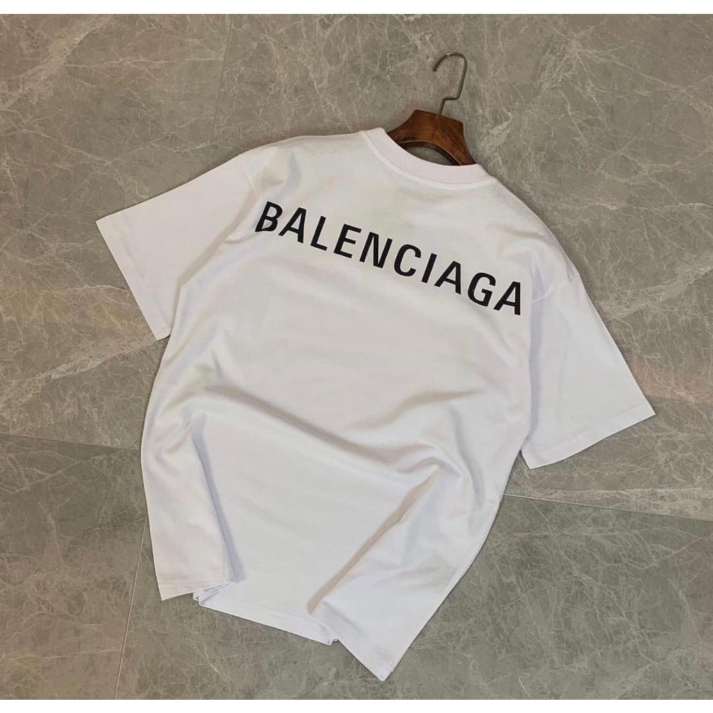 Camisa Balenciaga Lateral Frente E Costa Unissex
