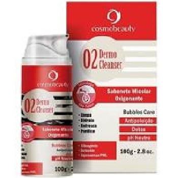 Sabonete Micelar Oxigenante O2 Dermo Cleanser Cosmobeauty Sabonete Micelar
