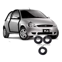 Kit Borrachas De Vedação Ford Ka - 2004 2005 2006 2007 2008