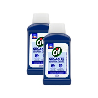 Kit 2 Secante Abrilhantador Cif para Lava Louças com 100ml em Oferta na Shopee