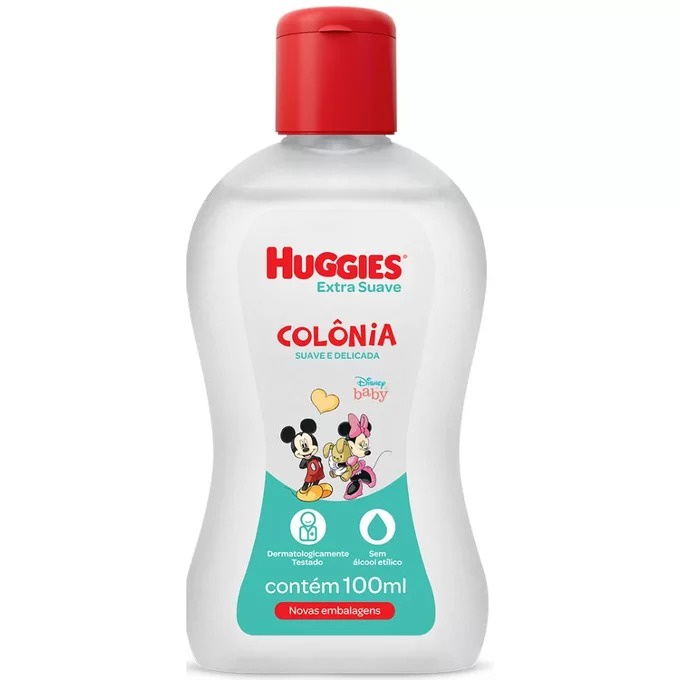 Colônia De Bebê Extra Suave Huggies 100ml Colônia De Bebê Extra Suave Huggies 100ml