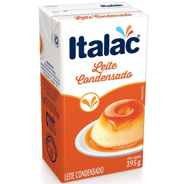 2 unidades Leite Condensado ITALAC 395g