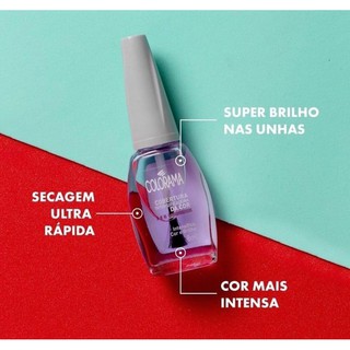 base extra brilho roxo colorama 8 ml | Shopee Brasil