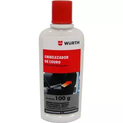 Limpeza Automotiva Hidratante Embelezador Banco De Couro Wurth 100g