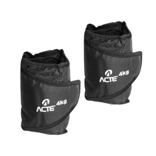 Par Caneleiras 4kg Bagum T303 Preto Acte em Oferta na Shopee