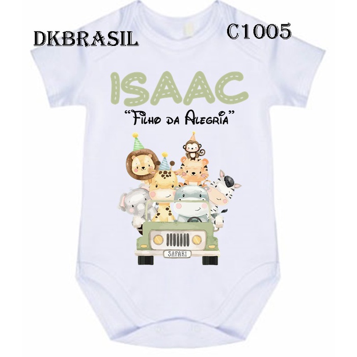 Body Safari Significado do nome Isaac em Oferta na Shopee