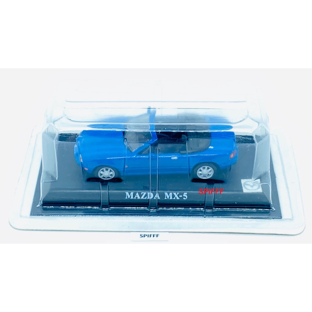 Miniatura Mazda MX-5 Miata MX5 1:43 Del Prado Auto Collection Com Base e Lacrado no Blister