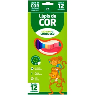 Lápis de cor 12 e 24 cores