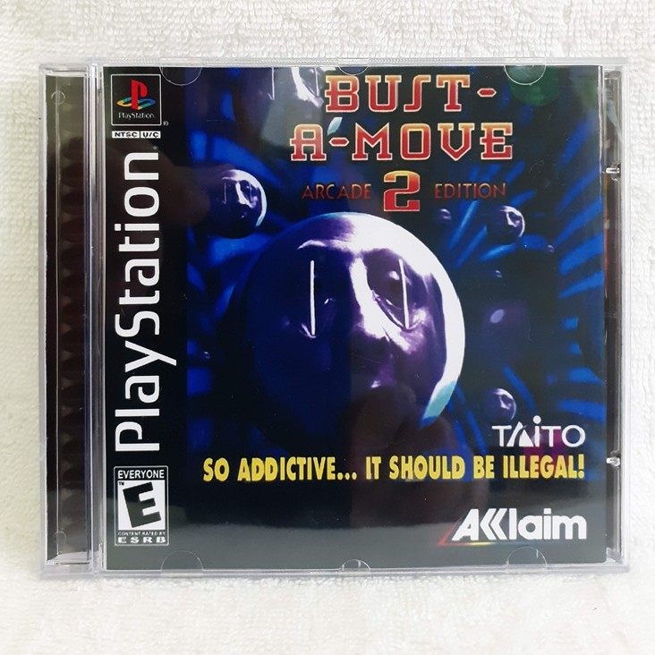 BUST-A-MOVE 2 ARCADE EDITION - PLAYSTATION 1