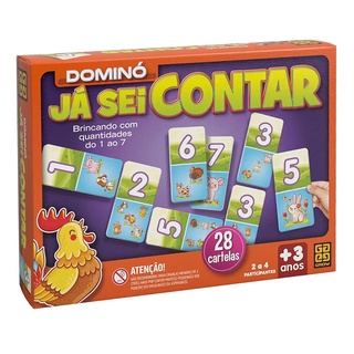 Jogo Dominó Já Sei Contar