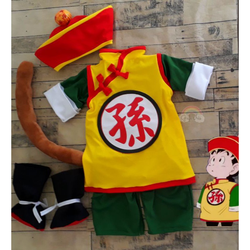 Fantasia Infantil Gohan Shopee Brasil