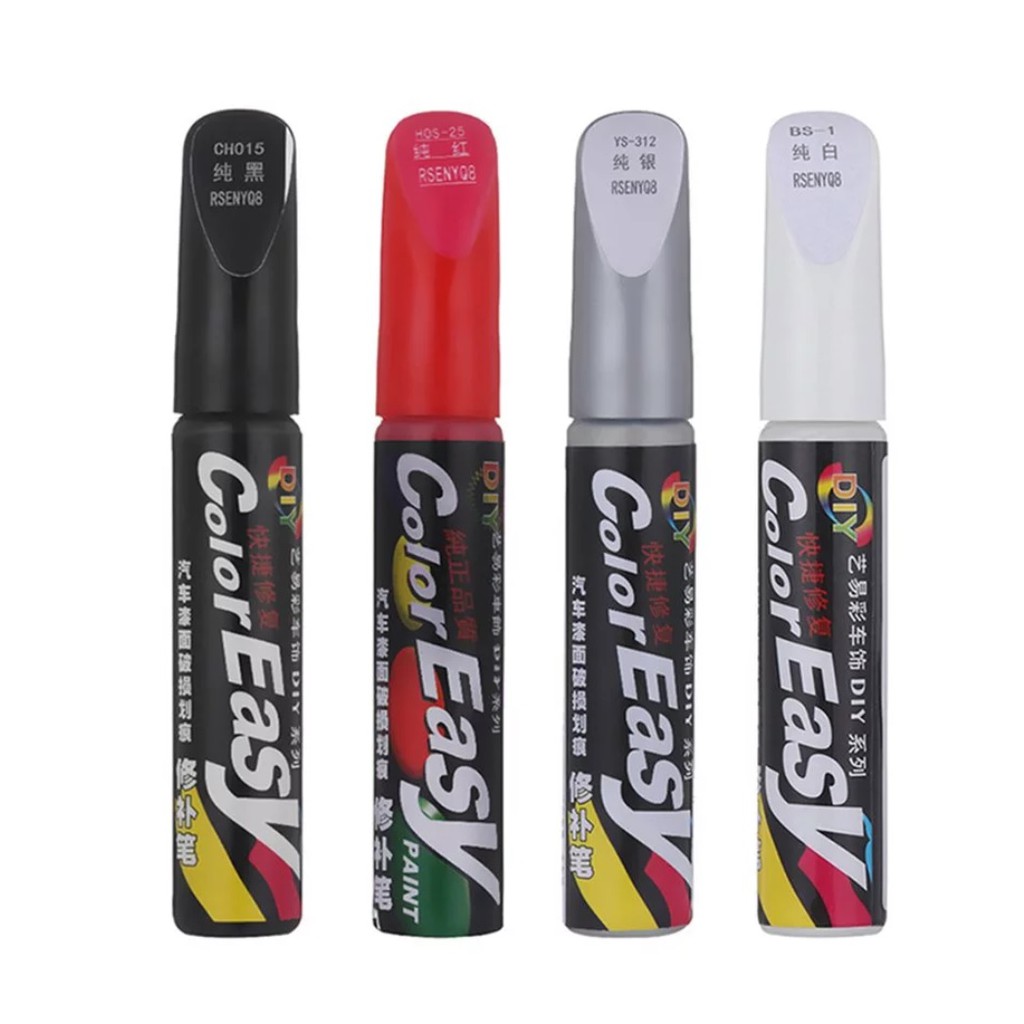 Caneta Tira Risco Color Easy Reparador Pintura Automotiva Moto Carro Varias Cores Pronta Entrega em Oferta na Shopee